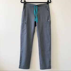 FIGS Yola Skinny Scrub Pants in Graphite Size XS Regular